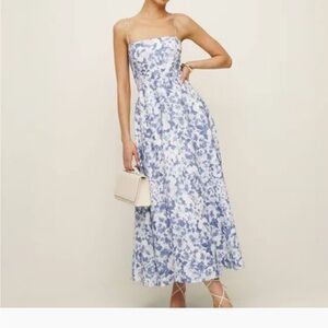 Reformation Monette Linen Dress